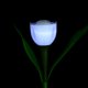 thumbnail image 1 of Lámpara de paisaje de césped y jardín con luz LED de flor de tulipán luminosa alimentada por energía Solar al aire libre, 1 of 1