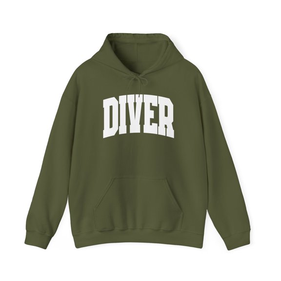 Diver Hoodie, Gifts, Hooded Sweatshirt