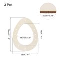thumbnail image 2 of 3Pcs Wooden Wreath Frames, Easter Egg 11.8"x9.1" Unfinished Floral Hoop Rings for DIY Christmas Crafts Wedding Decor, 2 of 6