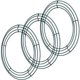 thumbnail image 1 of Guirnalda navideña de tamaño personalizado de 8, 10, 12 y 14 pulgadas, base de metal, marco de corona para decoración navideña y manualidades DIY para niños, 1 of 3