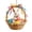 D, variant on Shipiny 2D Easter Wooden Welcome Door Sign with Bunny Pattern, Colourful Spring Hanging Decor for Front Door, Indoor & Outdoor Easter Holiday Decoration, A