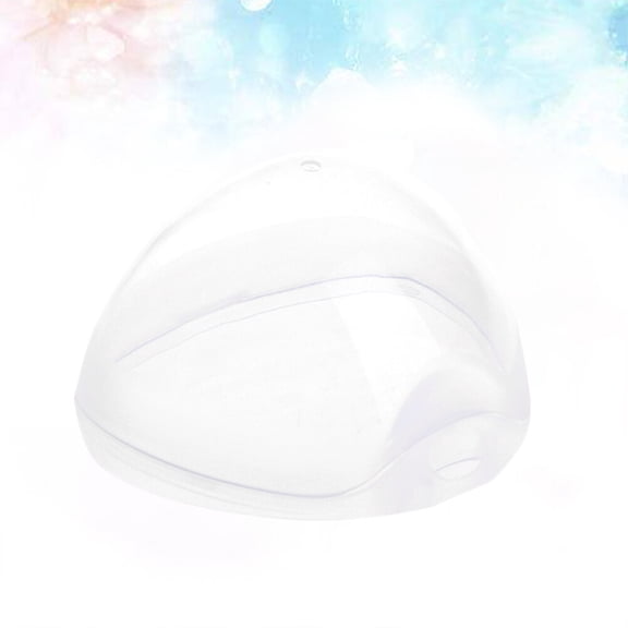 FUEENIRVA Pacifier Box Pacifier Storage Case White PP 2pcs