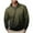 Army Green1, variant on Maean Mens Quarter Zipper Tops Mock Neck Pullover Long Sleeve Casual Sweatshirts 2025 Clothes
