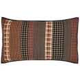 thumbnail image 2 of Rustic Sham Red Patchwork Quilted Beckham Cotton Bedroom Decor TCC Brands, 2 of 3