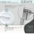 thumbnail image 5 of Azuni Aries Topmount 30” Stainless Steel Double-Bowl Workstation Kitchen Sink & 6 Accessories C432L, 5 of 14