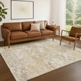 thumbnail image 6 of Addison Rugs Chantille Indoor/Outdoor Transitional Modern Ivory Machine Washable Rectangle Rug, 5' x 7'6", 6 of 8