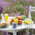 thumbnail image 5 of 120 Pcs Yellow Gingham Napkins, Scalloped Yellow Cocktail Napkins Dispoable Plaid Picnic Napkin for Birthday, Tea Party, 5 x 5 Inches, 5 of 14