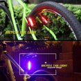 thumbnail image 6 of Bike Tail Light Bicycle Rear Lamp Changing Light LED USB Rechargeable Bike Tail Warning Lighting Tool Mountain Bike Accessories for Night Cycling, 6 of 8