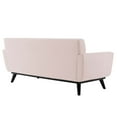 thumbnail image 4 of Modway Engage Channel Tufted Performance Velvet Loveseat in Pink, 4 of 7