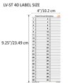 thumbnail image 2 of LV Fuse Box Circuit Breaker Panel Directory Labels/Decals/Stickers for All Electrical Panel/Load Centers (Standard 40 Circuits 3 Pcs), 2 of 5