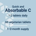 thumbnail image 5 of Life Extension Fast-C® and Bio-Quercetin® Phytosome - Fast delivery & absorption for optimum immune support - Gluten-Free, Non-GMO - 60 Vegetarian Tablets, 5 of 10