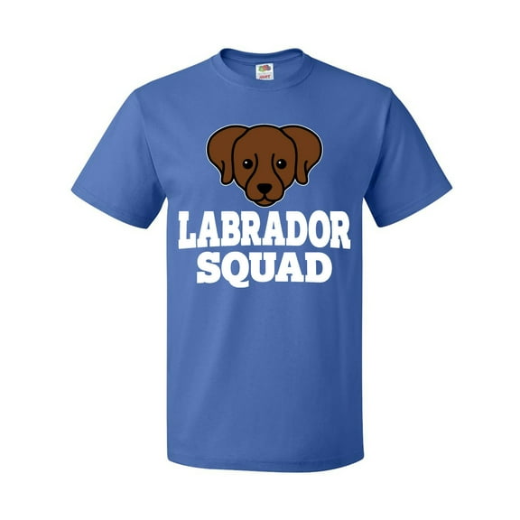 Inktastic Dog Chocolate Labrador Squad T-Shirt