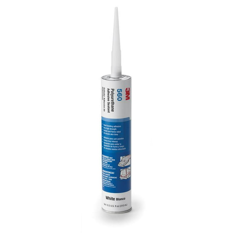 3M Polyurethane Adhesive Sealant 560, 310 ML Cartridge Choose Gray, Black  Or WhiteCase Of 12