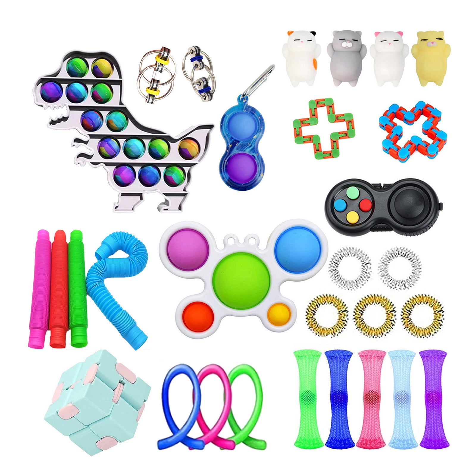 30Pcs Fidget Toys Pack Fidget Pack Cheap Fidget Toy Fidget Sensory Toy