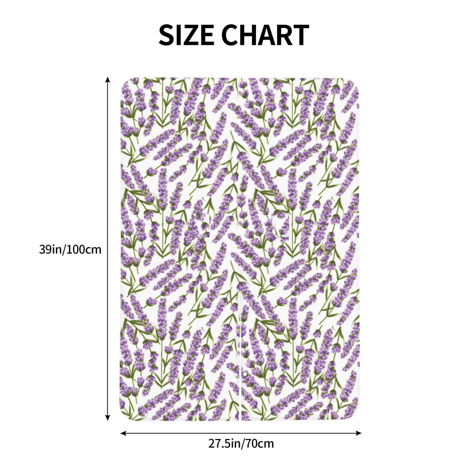 Naloa Lavender Flowers Baby Car Seat Cover, Breathable Baby Carrier Cover, Multiuse Baby Carrier Cover & Nursing Breastfeeding Cover