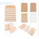 thumbnail image 2 of 50 bolsas de papel Kraft para caramelos, galletas, palomitas de maíz, bolsas de embalaje con puntos ondulados de color marrón y blanco, herramientas de repostería, suministros para fiestas de bodas, 2 of 5