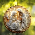 thumbnail image 5 of PALIFEUR Christmas Decorations Nativity Scene Ornaments, Xmas Religious Christmas ​Ornaments, Christian Christmas Nativity 3D Hanging Ornaments for Holiday Party Christmas Tree Decorations, 3.15 inch, 5 of 8