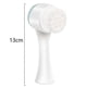 thumbnail image 5 of Cepillo facial, cepillo de limpieza facial de silicona, cepillo manual de doble lavado facial para exfoliación profunda de poros, maquillaje y masaje., 5 of 5