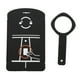 thumbnail image 1 of Funda protectora de silicona resistente al calor para tarjetas de llave de coche, suave y resistente, de repuesto para Tesla Model Y Model 3, 1 of 10