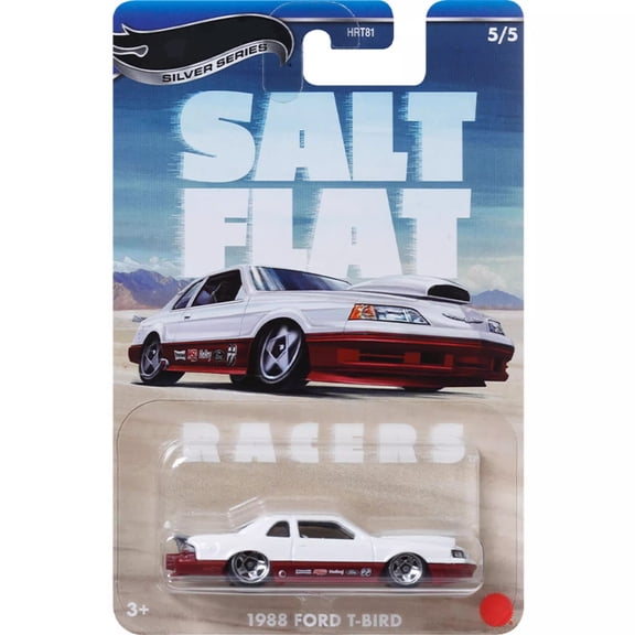 HW Silver Series Salt Flat Racers #5 1988 Ford T-Bird HRT81