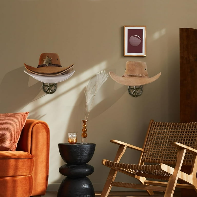 Metal cowboy hat rack hotsell