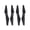 White Stripe, variant on YAHHU 2Pairs/Set CW CCW Quick Release Propellers Quadcopter Blade Replacement for DJI Mavic Air Drone, Carbon Fiber Composite Tough Material White Stripe (5.3 inches / 13.5 cm)