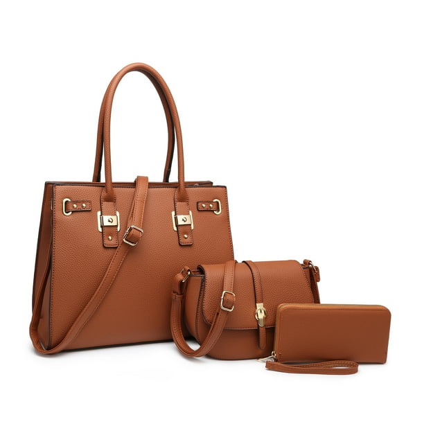 XB Top Handle Satchel Handbag for Womens Shoulder Bag with Flap ...