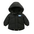 thumbnail image 2 of CSCHome 2-8Y Toddler Girl Boys Lightweight Jacket down Jacket Hooded Zipper Warm Kids Comfortable Girls' down Coats & Jackets, 2 of 9