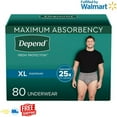 thumbnail image 1 of Depend Sous-vêtements pour Hommes à Absorption Maximale (Très Grand), 1 of 3
