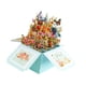 thumbnail image 5 of Tarjeta de Madre Día 3D Bouquet Bouquet Groughing Grower Apreciación de la maestra para mamá Aniversario Boda de San Valentín Día de San Valentín azul, 5 of 8