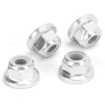 thumbnail image 3 of RC Locking Nuts, Screw Reinforcement Exquisite Workmanship Simple Installation Replacement Accessory RC Flanged Nut  for  UDR 1/7RC Car Black,Red,Silver,Blue, 3 of 7