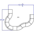 thumbnail image 6 of Flash Furniture Hercules Alon 11 Piece Reception Seating in Black, 6 of 6