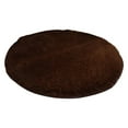 thumbnail image 2 of Mdesiwst Kids Room Rug Super Soft Luxury Round Fluffy Area Rug Anti-slip Bottom Comfortable Plush 120cm Solid Color Bedroom Nursery Area Carpet Nursery Area, 2 of 8