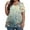 #A10-Mint Green, variant on XADYUY Womens Plus Size Tops 4x-5x Summer Short Sleeve Tunic Tops Daisy Floral Print T-Shirt V Neck Tunic Shirts Loose Fit Casual Tunics Blouses,XL Black