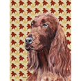 thumbnail image 1 of Carolines Treasures SC9538GF Irish Setter Fall Leaves Flag Garden Size, 1 of 3