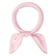 thumbnail image 1 of Bufandas de mujer de 70 cm, pañuelo cuadrado puro de Color liso liso, pañuelo para el cuello, pañuelo para el cuello Rosa 70x70cm/27.56x27.56(LxW), 1 of 5