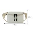 thumbnail image 3 of Bolso Pecho para Mujer Bandolera Nailon Informal Color Sólido para (blanco S), 3 of 8