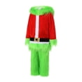 thumbnail image 2 of Disfraz infantil FEIBEL Green Furry Monster Christmas Set 2-3 Y, 2 of 6
