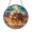 Acrylic 3.5 Inch, variant on Desert Camel Scene Stained Glass Suncatcher – Window Art