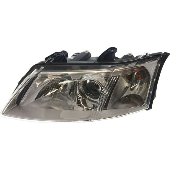 Headlight Compatible With 2003-2007 Saab 9-3 Left Driver Halogen With bulb(s)