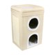 thumbnail image 4 of Casa plegable para gatos, casa para gatos con garra de molienda, tabla rascadora multiusos para gatos con dosel para dormir, esconderse, suministros p, 4 of 9