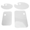thumbnail image 1 of Painting Palettes, Paint Palettes Direct Wipe High Transparency Safe Non Toxic Widely Used Easy Clean For Home Decoration For Makeup Parties, 1 of 8