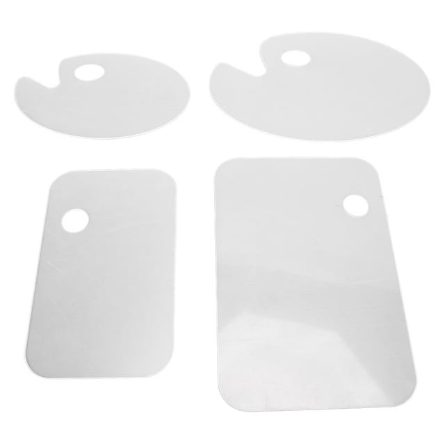 Painting Palettes, Paint Palettes Direct Wipe High Transparency Safe Non Toxic Widely Used Easy Clean For Home Decoration For Makeup Parties