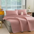thumbnail image 3 of Ltdhehe Fiber Blanket Washable Air Conditioning Bed Mat Breathable Soft Comfortable Summer Sleeping Sheet For Home, 3 of 8