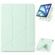 thumbnail image 1 of Funda para iPad mini (2024) (2021) de piel sintética con soporte origami y funda magnética para tableta, color gris, verde claro y multicolor, 1 of 5