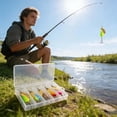 thumbnail image 7 of Trout Lures Fishing Spinnerbaits, Brass Hard Metal Spinner Trout Baits Fishing Lure for Perch and Panfish, Freshwater Saltwater Lake River Fishing Tackle Gear 5 Pcs, 7 of 7
