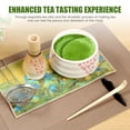 thumbnail image 4 of NUAHRHY 8Pcs Matcha Whisk Set Practical Matcha Making Kit with Ceramic Bowl Matcha Whisk Ceramic Whisk Holder Tea Scoop Stand Matcha Powder Sifter Complete Matcha Set for Tea Lovers, 4 of 8