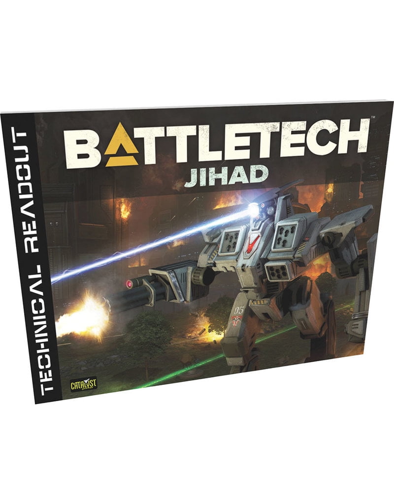 Catalyst Game Labs Battletech Technical Readout Jihad 35137 for sale online 
