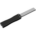 thumbnail image 5 of Afilador de cuchillos de grano 400/600, piedra de afilar de diamante plegable de doble cara, ideal para exteriores, camping, jardín, cocina, color negro., 5 of 5