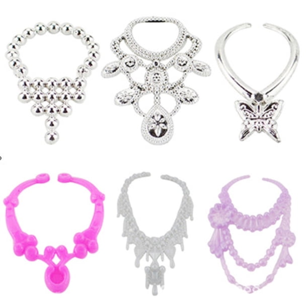 32 unids/set muñecas ropa vestido de fiesta trajes con muñecas accesorios zapatos collares niños juguete regalos
